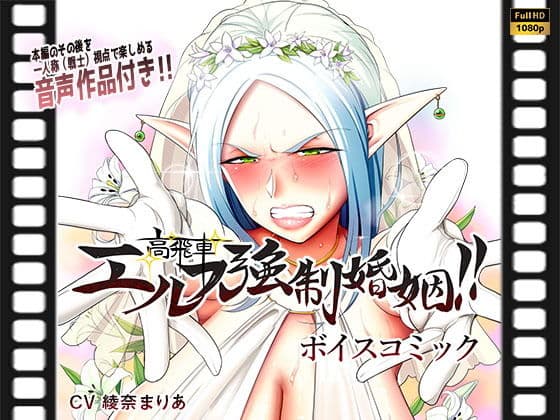 高飛車エルフ強●婚姻！！ボイスコミック（音声作品付き）の表紙