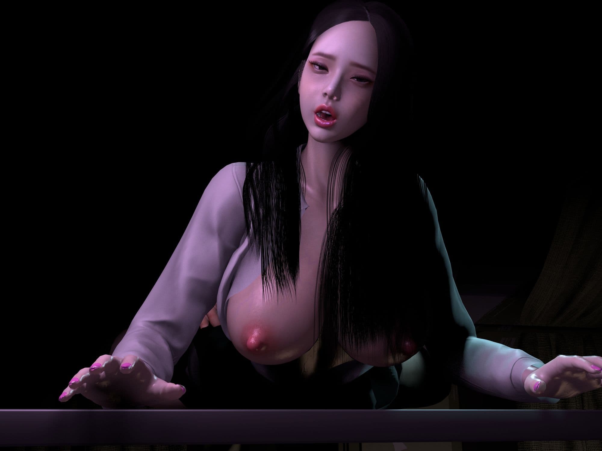 愛人秘書との3DCGアニメーション （3D動画）のサンプル画像6