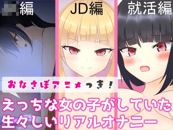 えっちな女の子がしていた生々しいリアルオナニーの表紙