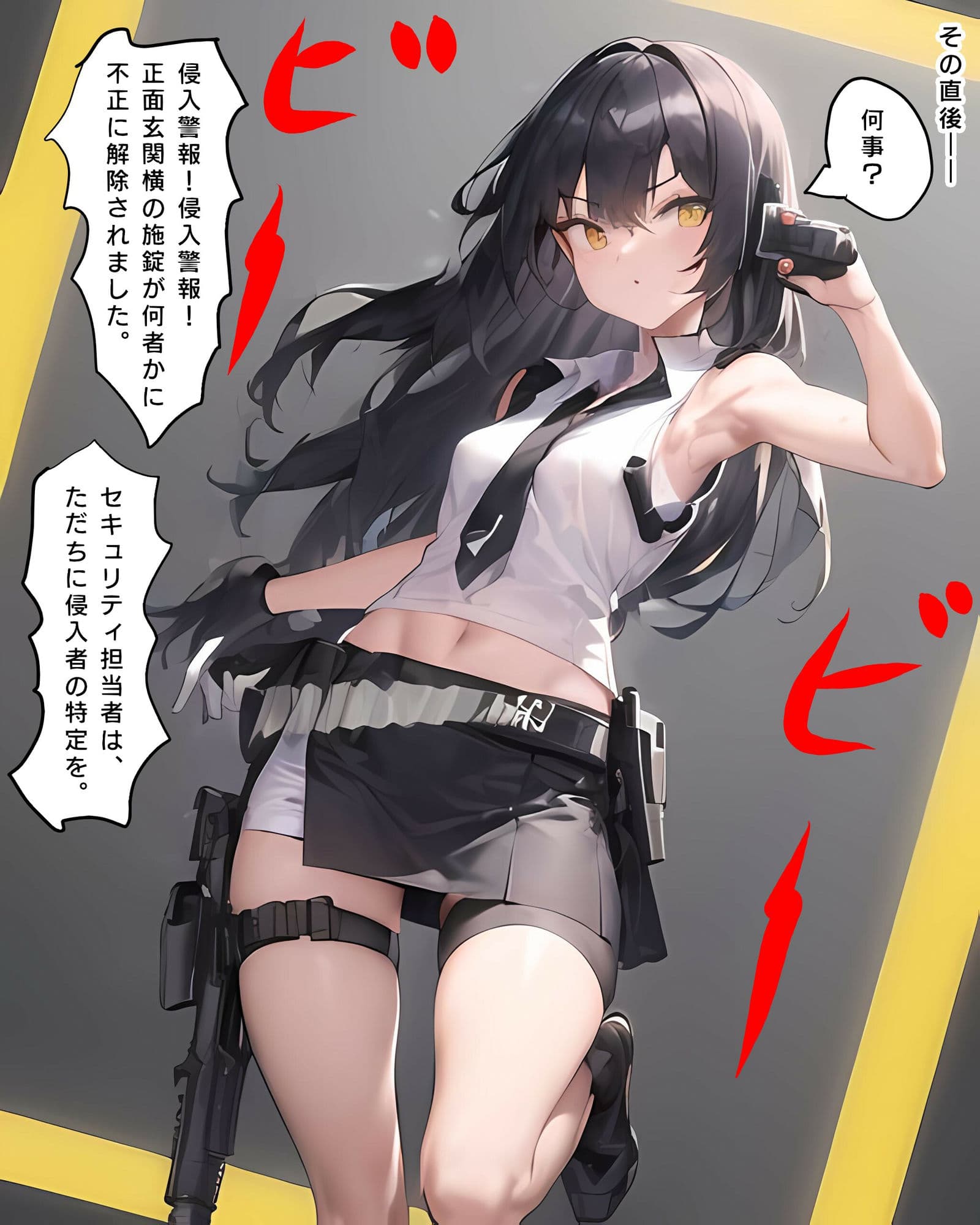 「終末世界の武装少女」エッチxストーリーのサンプル画像1
