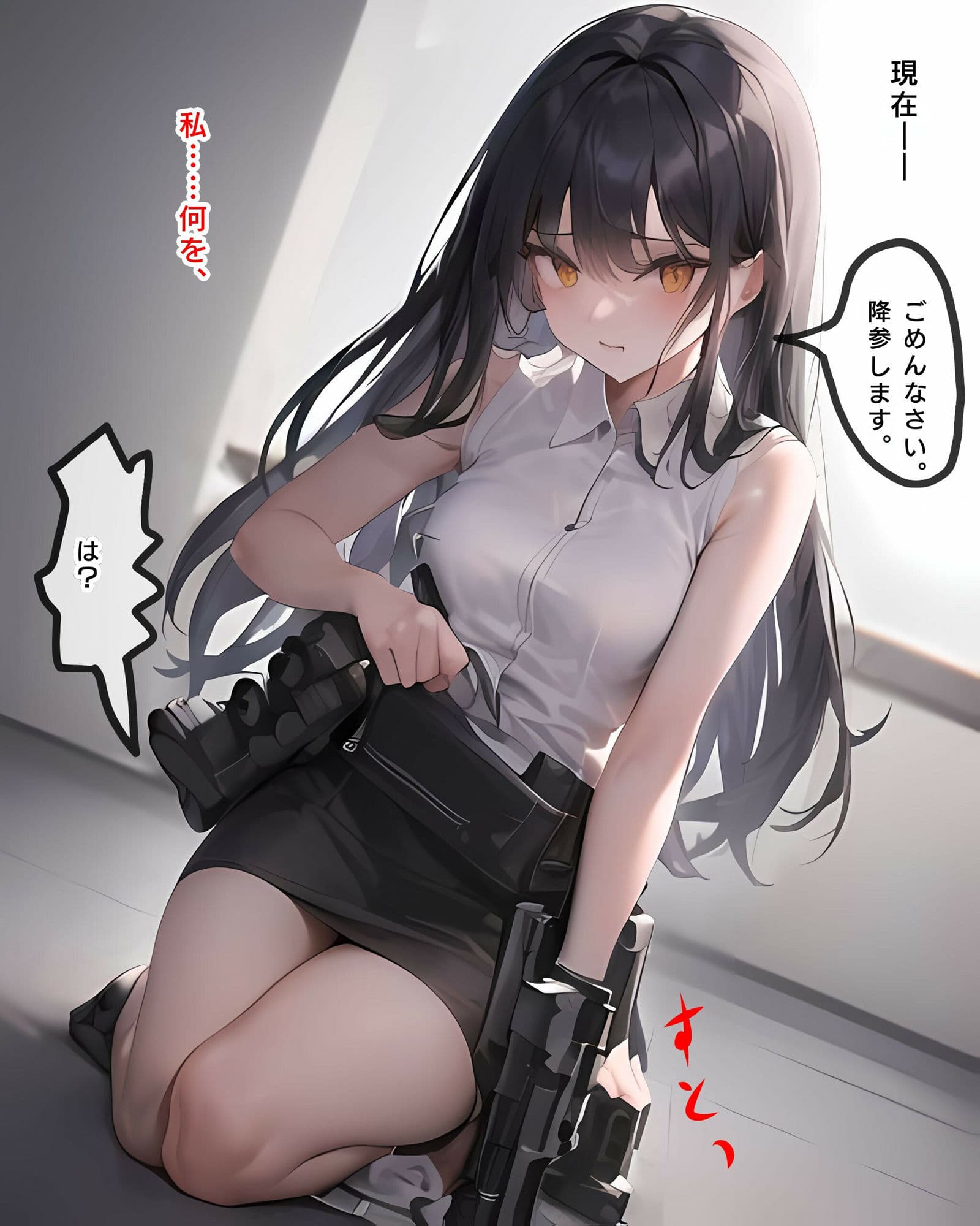 「終末世界の武装少女」エッチxストーリーのサンプル画像2