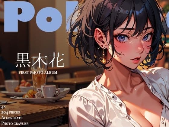 ひとときの誘惑｜クール系モデルの裏の顔 〜黒木花 アダルト写真集デビュー作〜の表紙