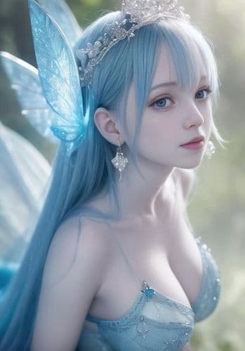 異世界の水色夢 青 × 水 × 若き女性 Vol.2のサンプル画像4