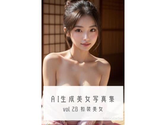 AI生成美女写真集 vol28 和装美女の表紙