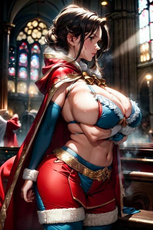 爆乳AIクリスマスビキニ1のサンプル画像6
