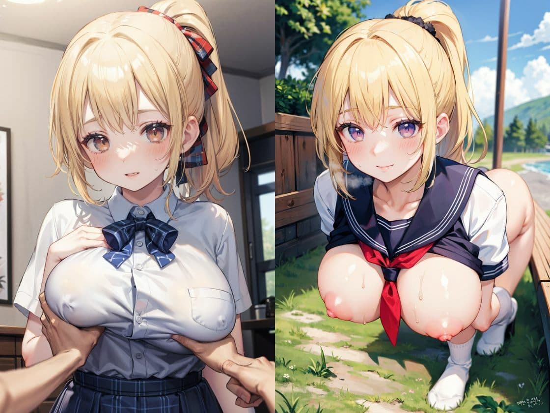 金髪ギャルぐっちょぐちょに辱めのサンプル画像2