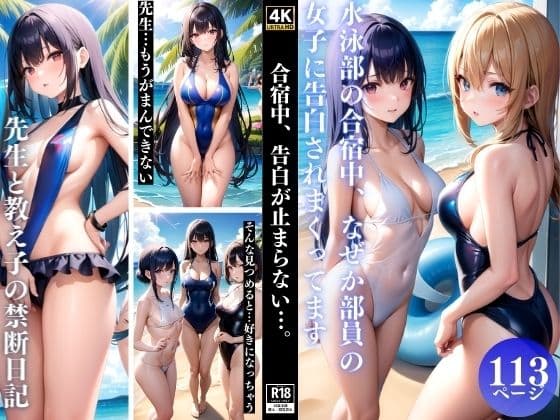 合宿中、告白が止まらない…。の表紙
