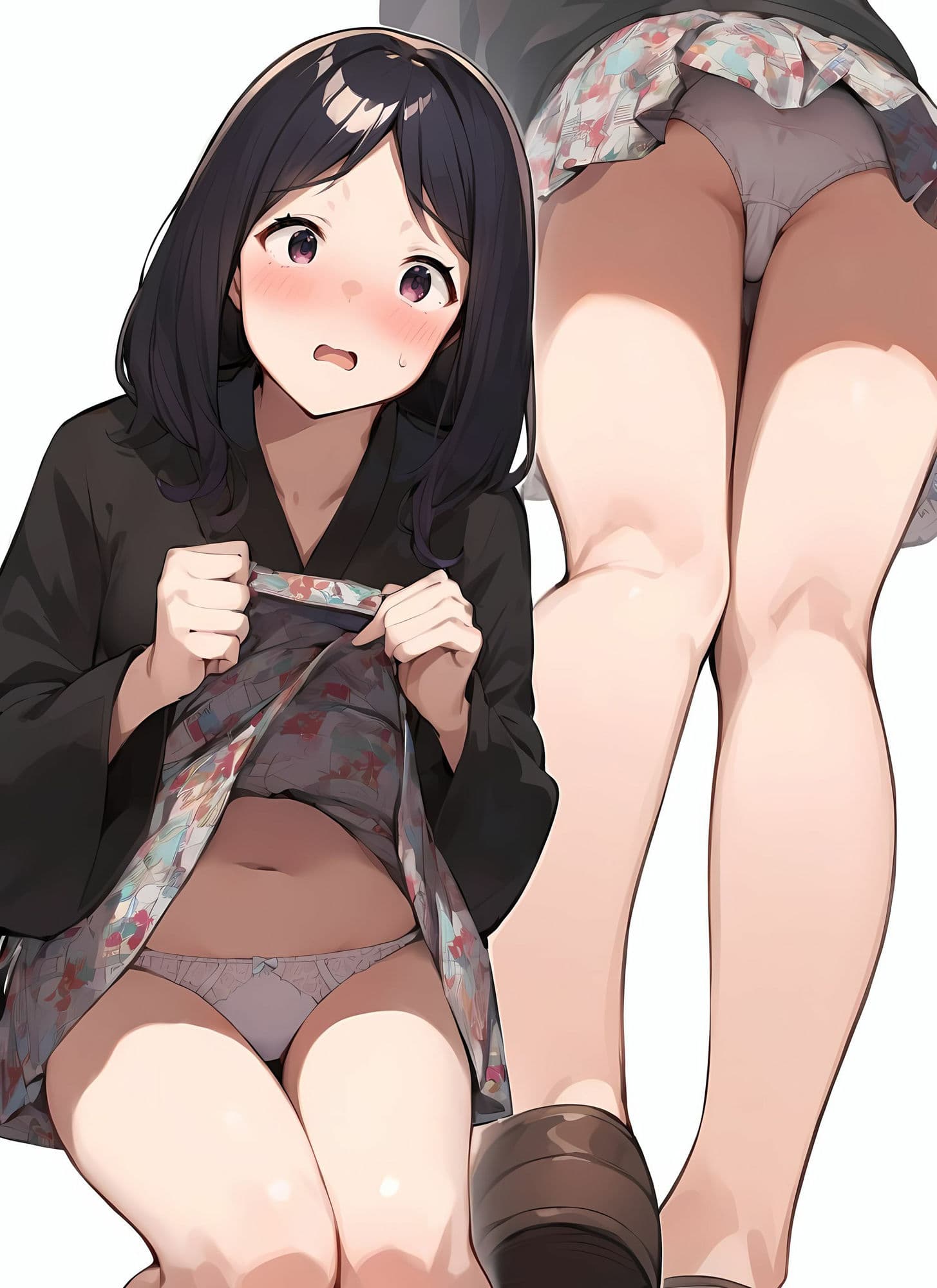 【高画質】清楚系女子 休日OLさんたちの抜き打ち下着チェック 2のサンプル画像9