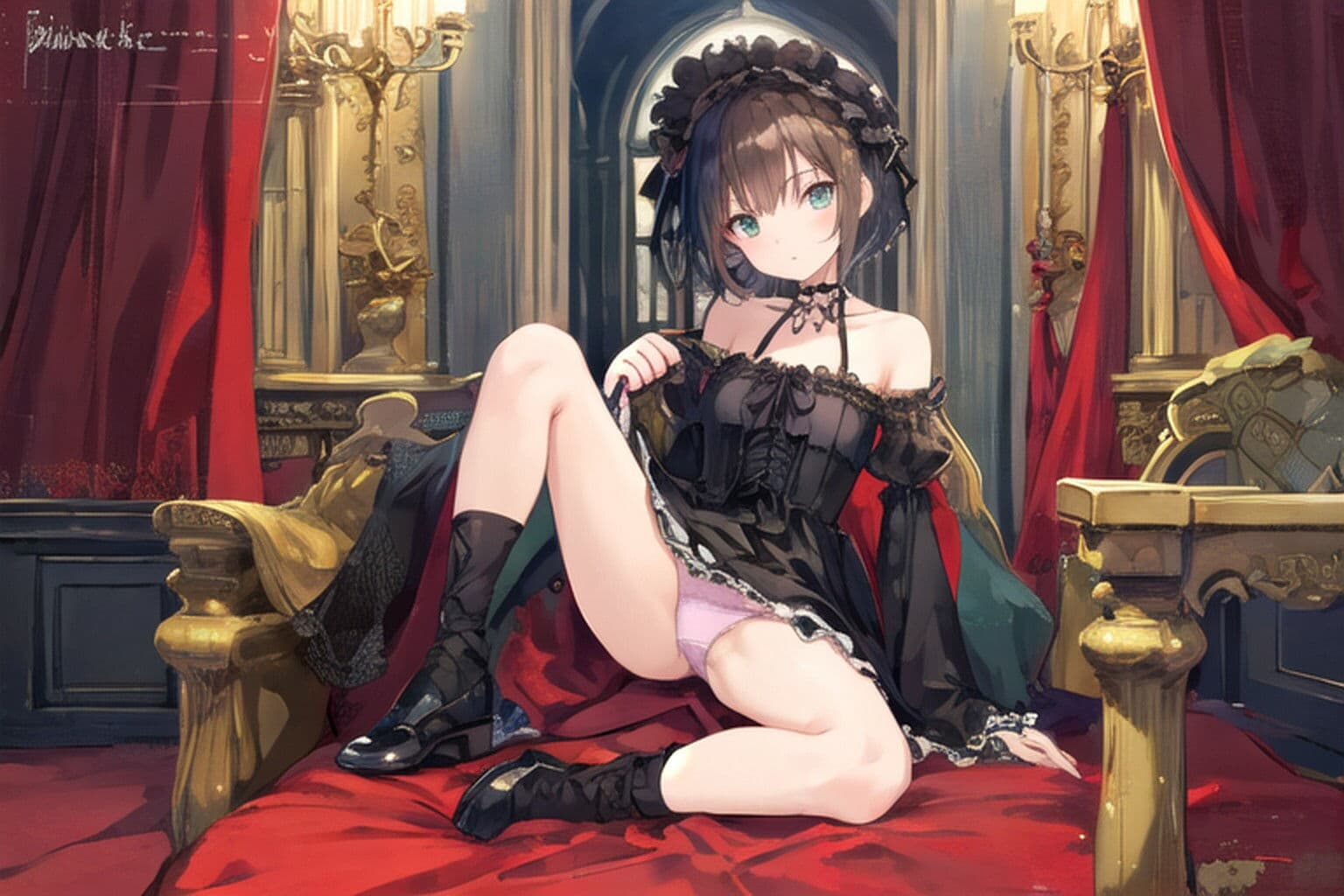 ゴスロリとパンツのサンプル画像2