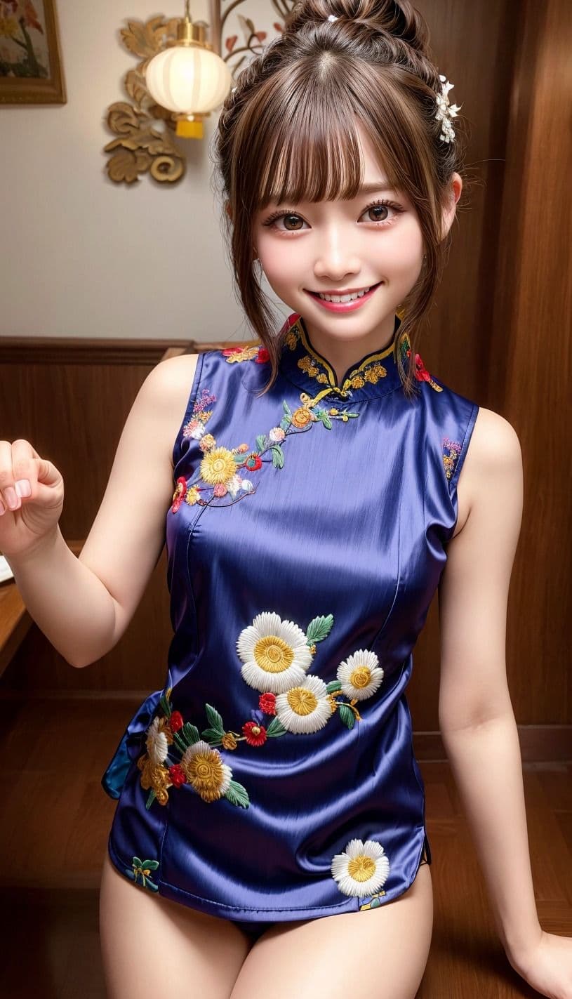 魅惑のチャイナドレス美女〜魅せられて〜のサンプル画像3