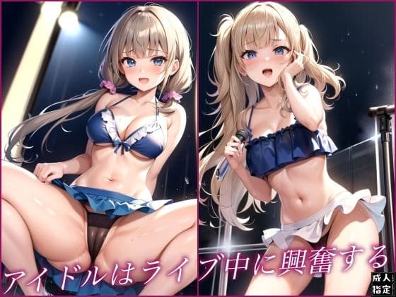 アイドルはライブ中に興奮するの表紙