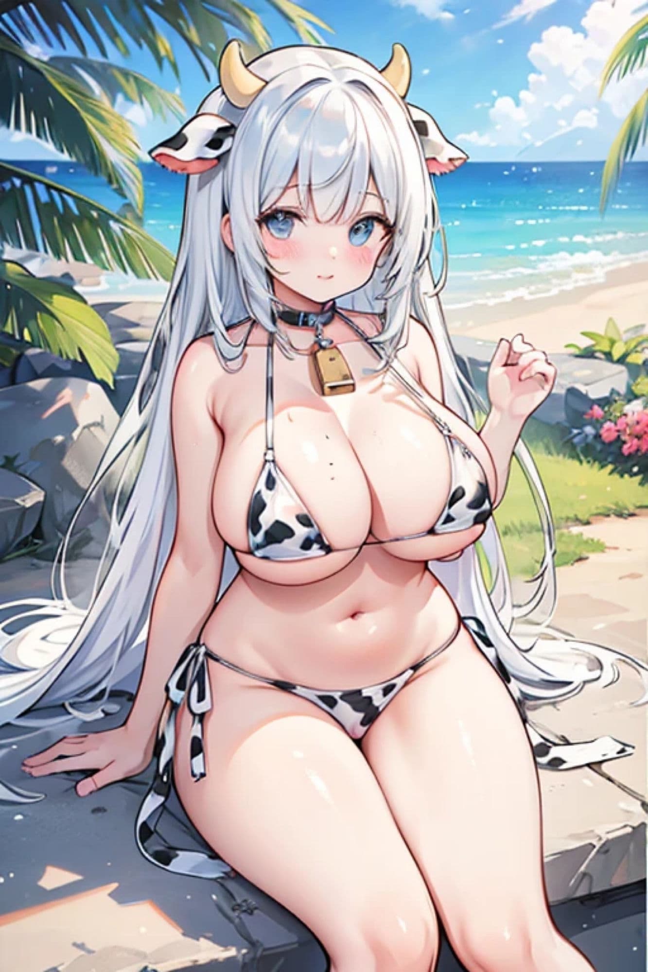 牛柄ビキニのアレやコレのサンプル画像2