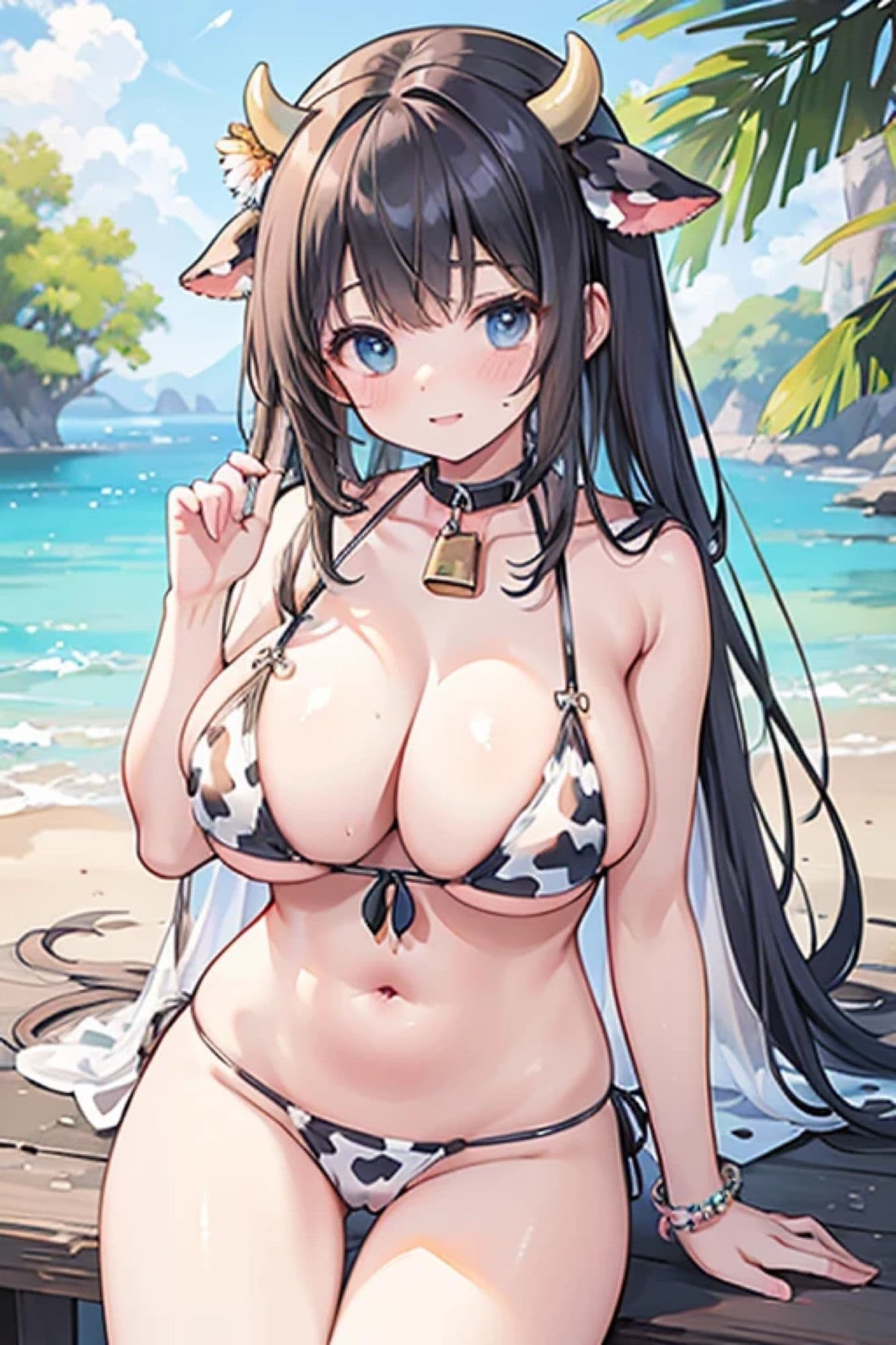 牛柄ビキニのアレやコレのサンプル画像3