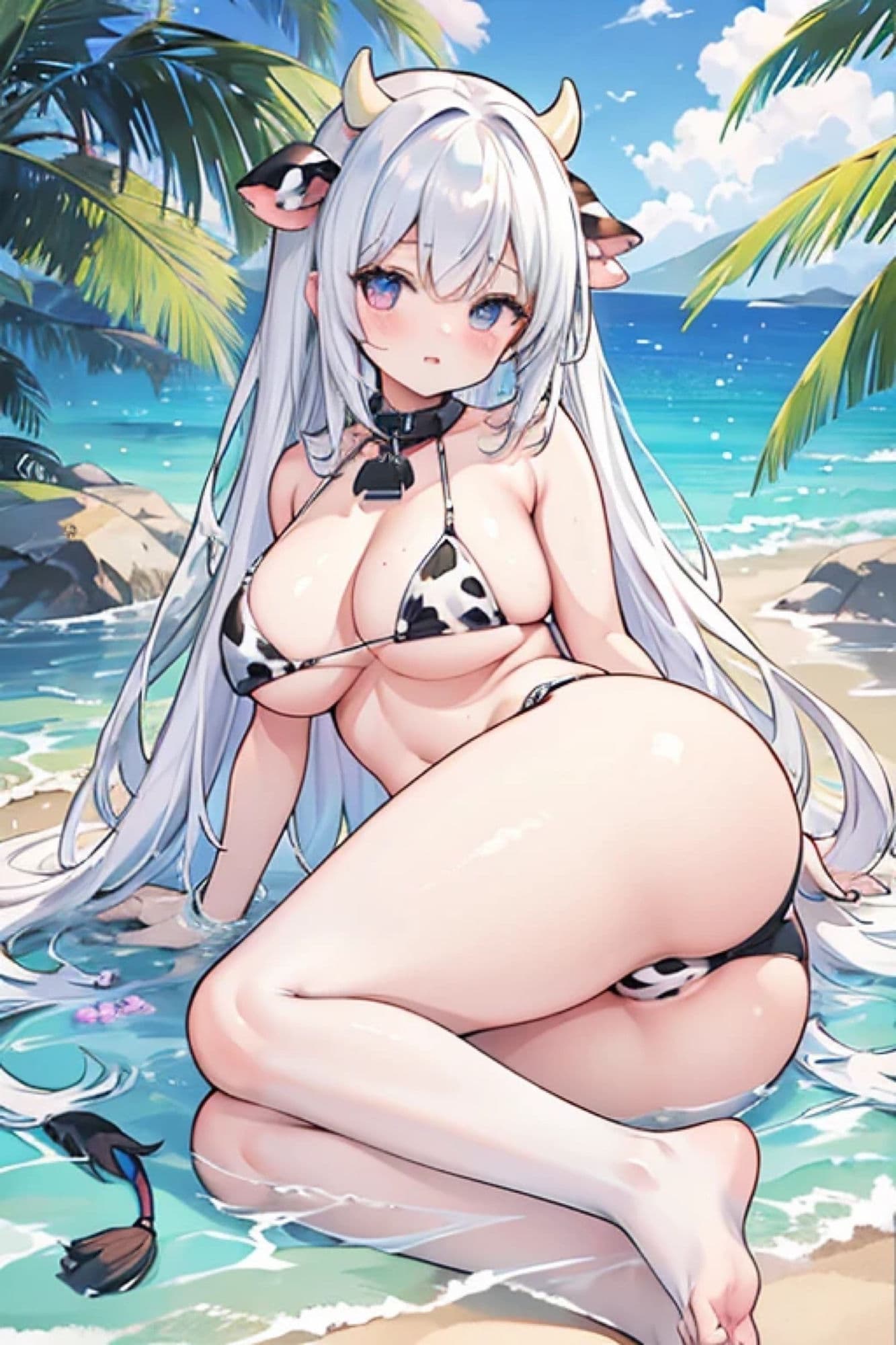牛柄ビキニのアレやコレのサンプル画像4