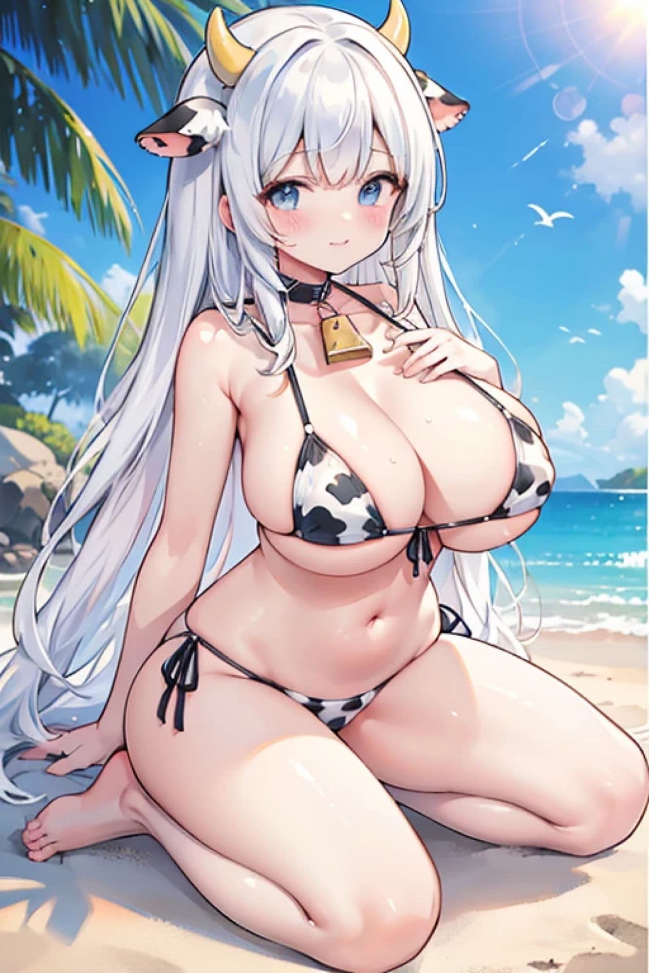 牛柄ビキニのアレやコレのサンプル画像7