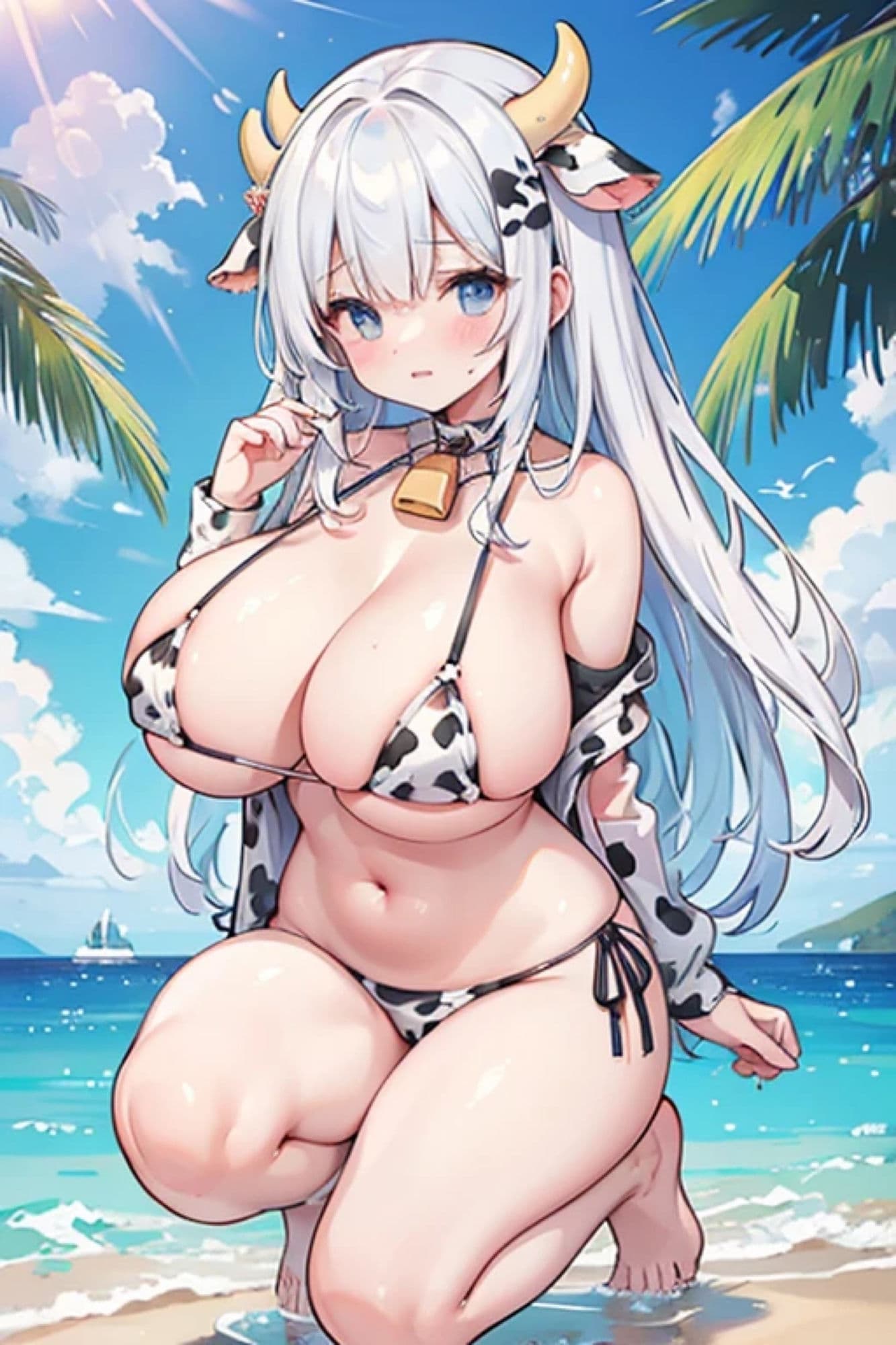 牛柄ビキニのアレやコレのサンプル画像8