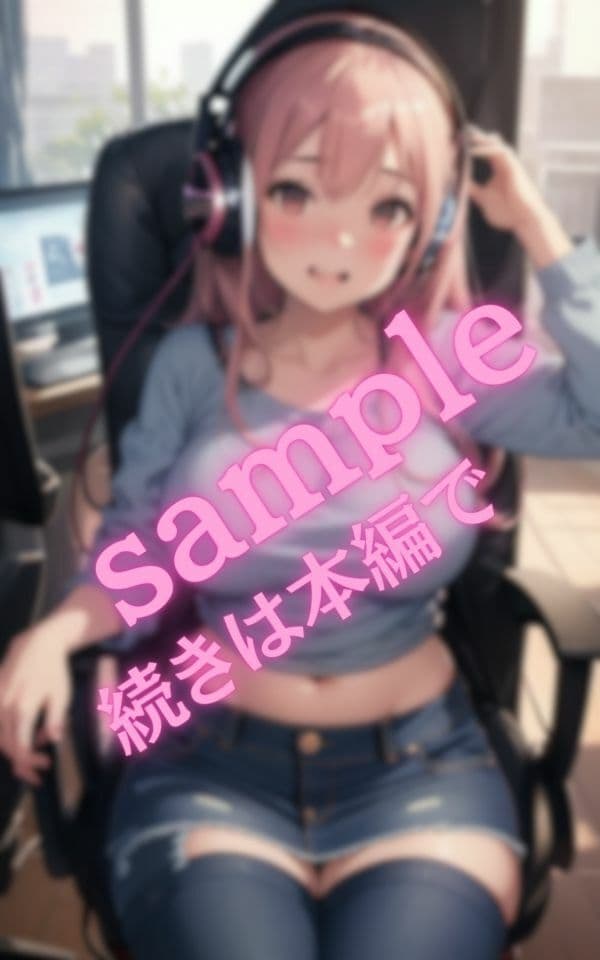 彼女がヘッドホンでこっそりムラムラしてたのサンプル画像4