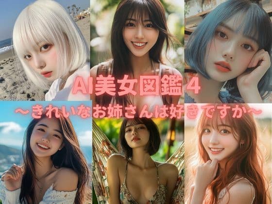 AI美女図鑑4の表紙