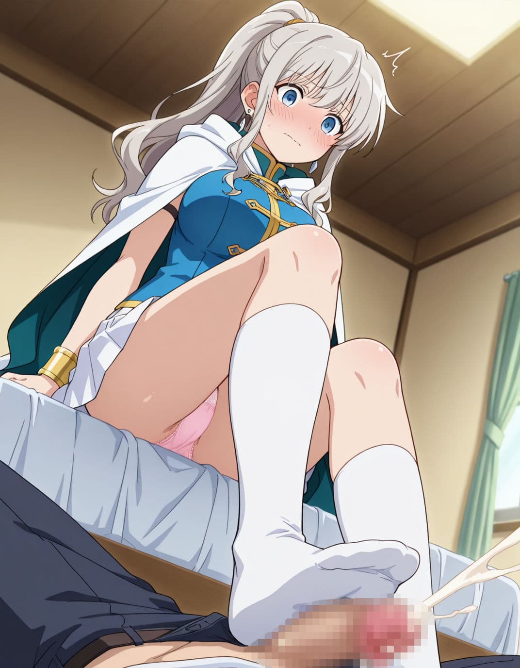 【206枚】ルビナ・ロイヴェリクのエロい足コキで大量射精したいっ！【オリジナル】［206 photos］ Rubina Roivelik sexy footjob will make you cum a lot！ ［Original］のサンプル画像4