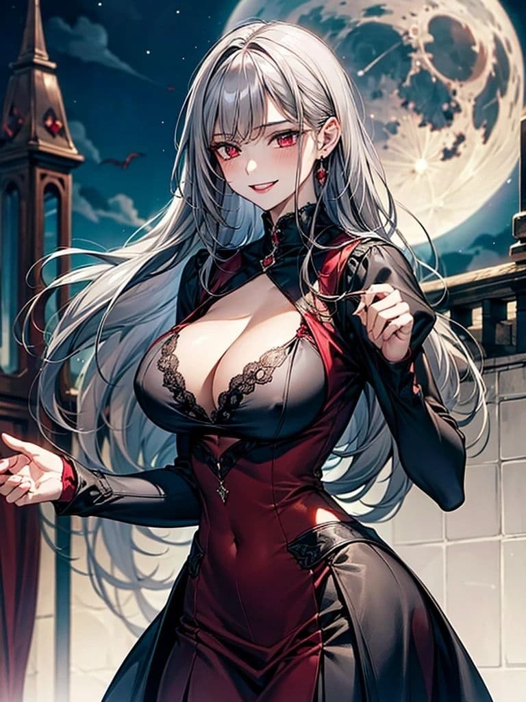 Veil of Darkness:闇に包まれた美貌【イラスト】のサンプル画像3