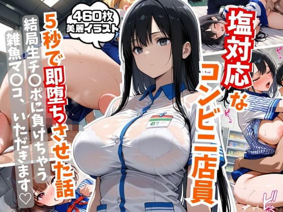 塩対応なコンビニ店員を5秒で即堕ちさせた話の表紙