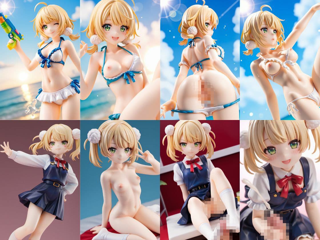 しぐ〇うい フィギュア風イラストコレクションのサンプル画像3
