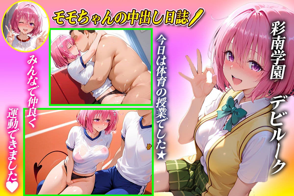 彩南学園の中出し日誌  体育編  モ〇・ベリア・デ〇ルークのサンプル画像1