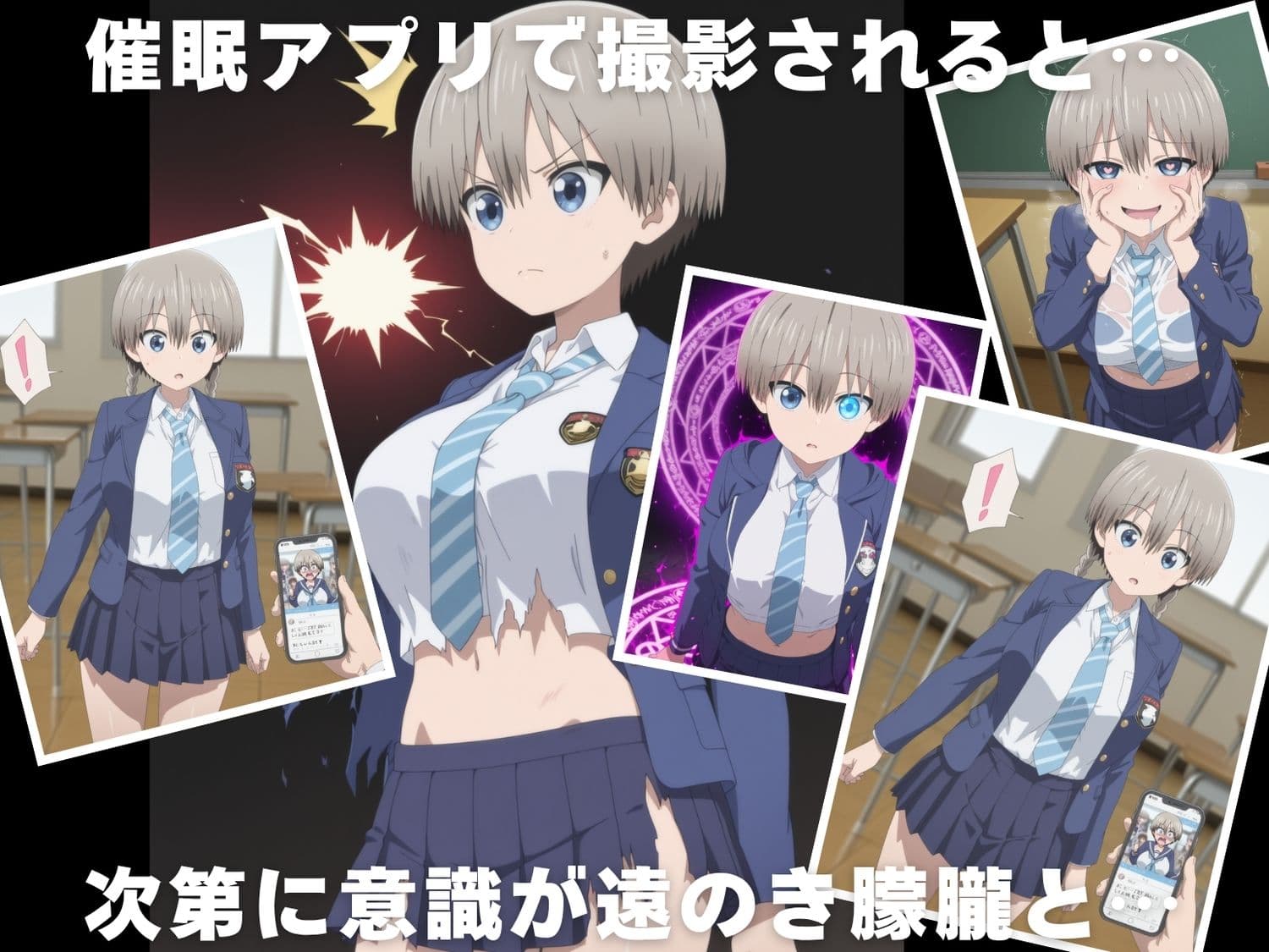 【種付け・催●】宇●花のサンプル画像2