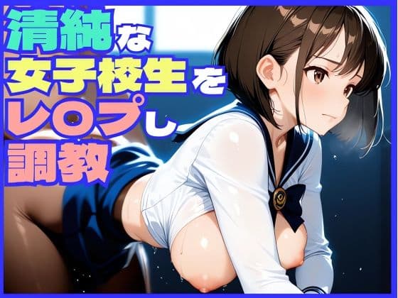 清純無垢な女子校生をレ〇プし調教してみたの表紙