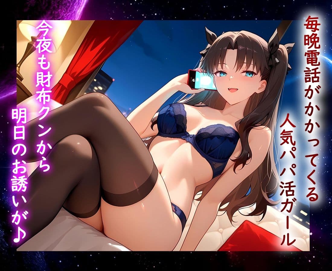 パパ活ヒロイン 〜今日もマンコで稼ぎます〜  遠坂リン編のサンプル画像1