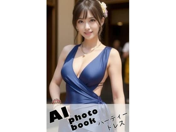 AI photo book パーティードレスの表紙