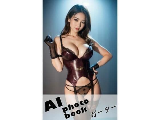 AI photo book  ガーターの表紙