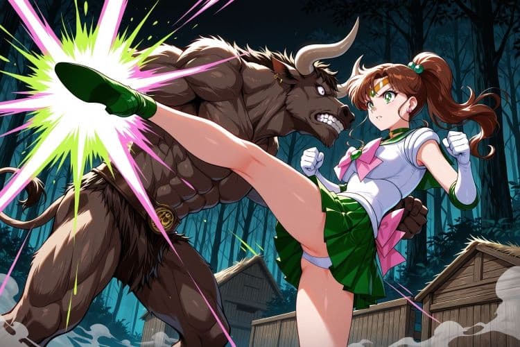 木星戦士の牛堕ちのサンプル画像2