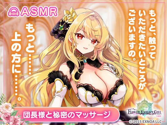【無料】【FLOWER KNIGHT GIRL〜X指定〜】団長様と秘密のマッサージ R18verの表紙
