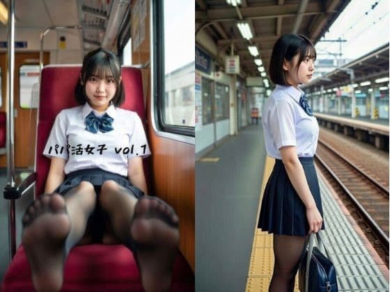 制服女子  パパ活vol.1の表紙