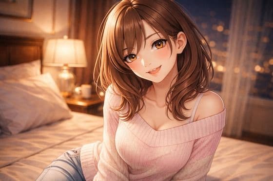 「夜のホテルで、彼女と。」の表紙