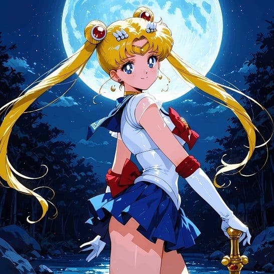『【表】制服で戦う美少女・月の戦士＋火星の戦士篇』 AIの手で蘇る懐かしのヒロインシリーズのサンプル画像2