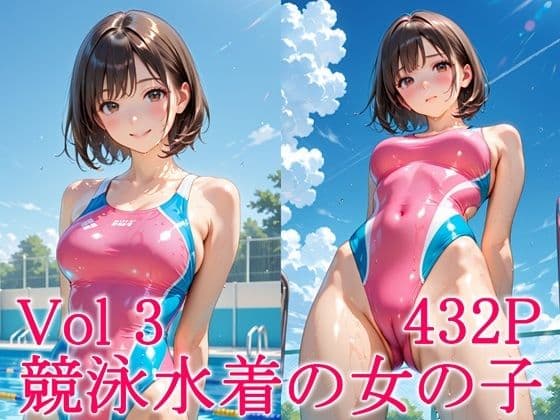 競泳水着の女の子3の表紙