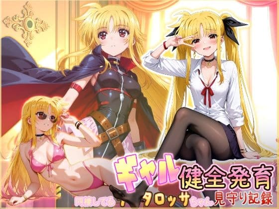 同棲してる淫癒なギャルタロッサちゃんの健全発育見守り記録の表紙