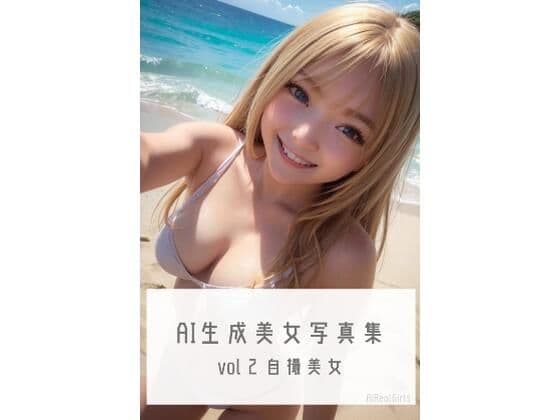 AI生成美女写真集 vol2 自撮美女の表紙