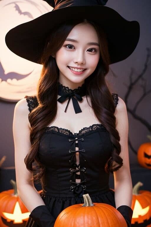 AI生成美女写真集 vol4 ハロウィン美女のサンプル画像7