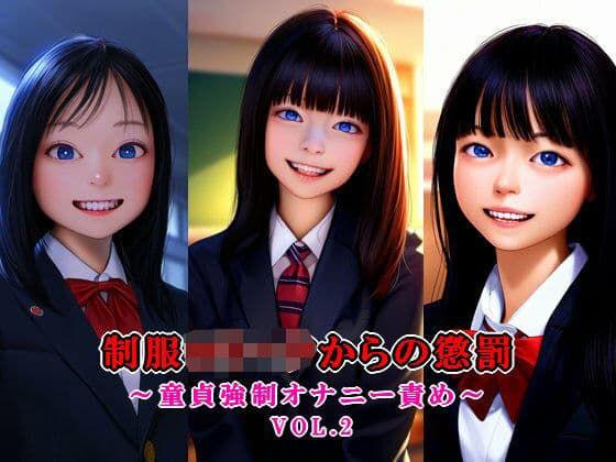 制服ロ○ータからの懲罰〜童貞強●オナニー責め〜 vol.2の表紙