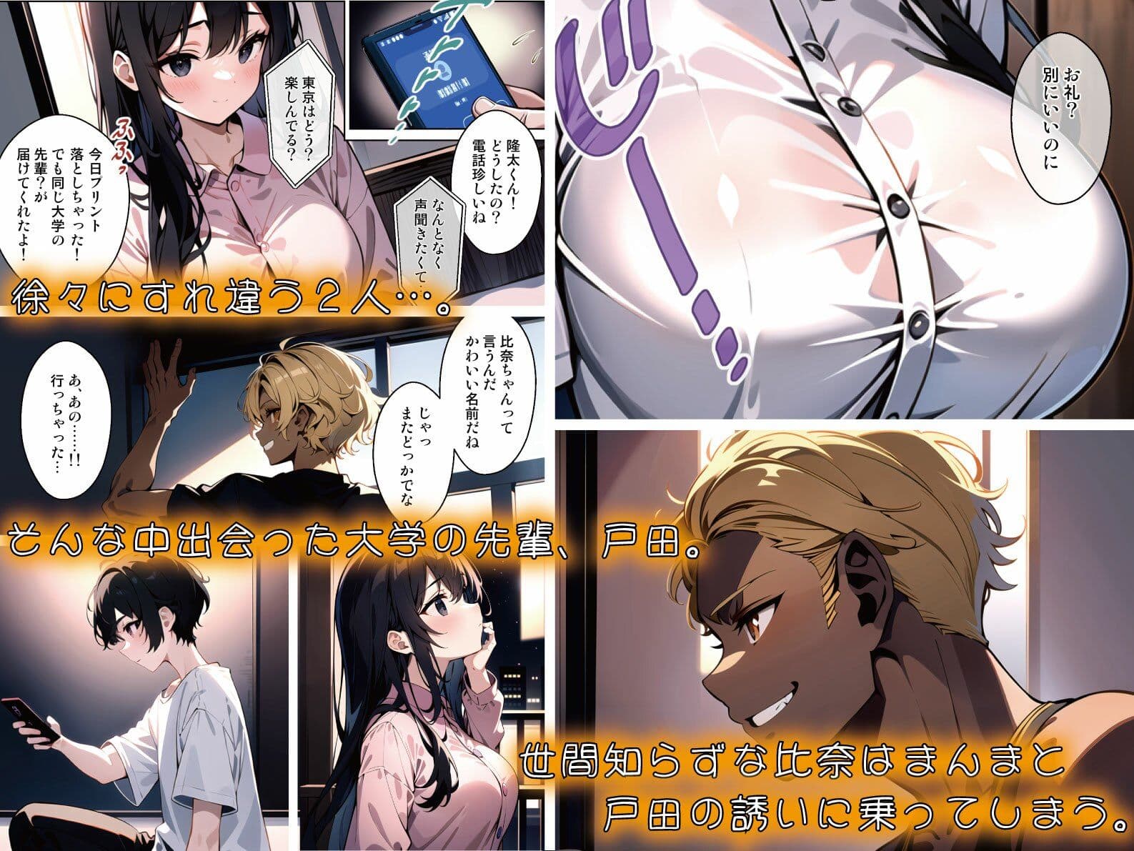 うわつき?僕の彼女がNTR（寝取ら）れた?のサンプル画像2