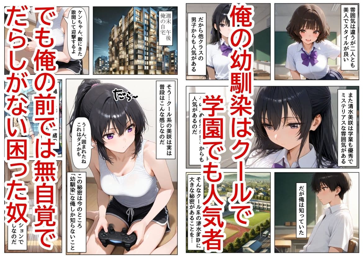 他に好きな子いるけど、無自覚な幼馴染と初めて同士でヤることにのサンプル画像1