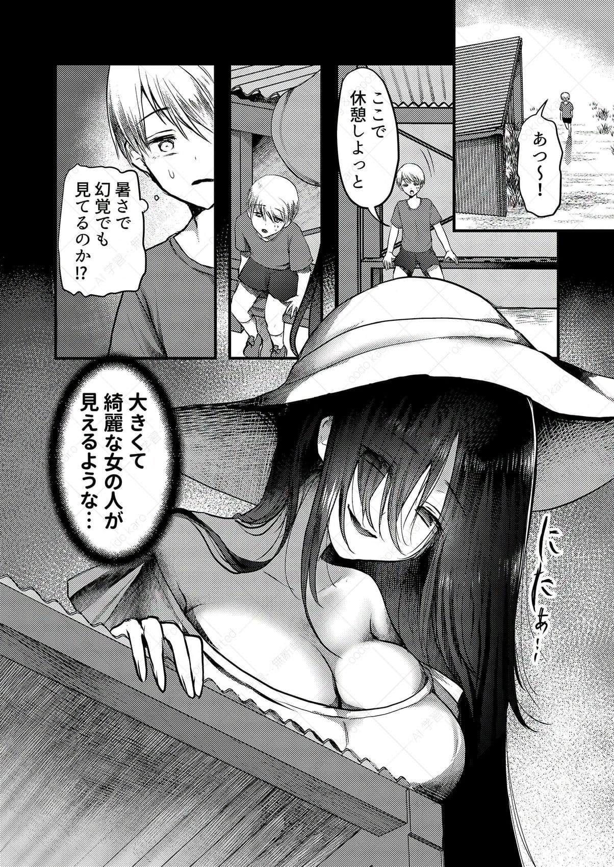 ヤンデレ妖怪〜執着がやめられない八尺様編〜のサンプル画像1