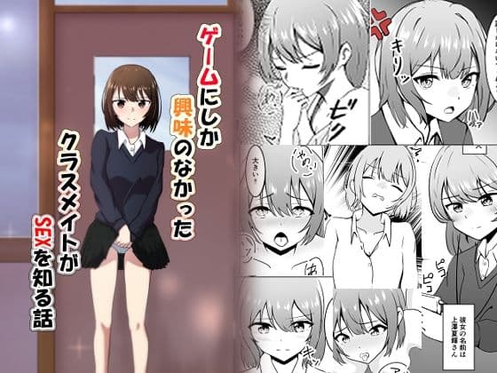 ゲームにしか興味のなかったクラスメイトがSEXを知る話の表紙