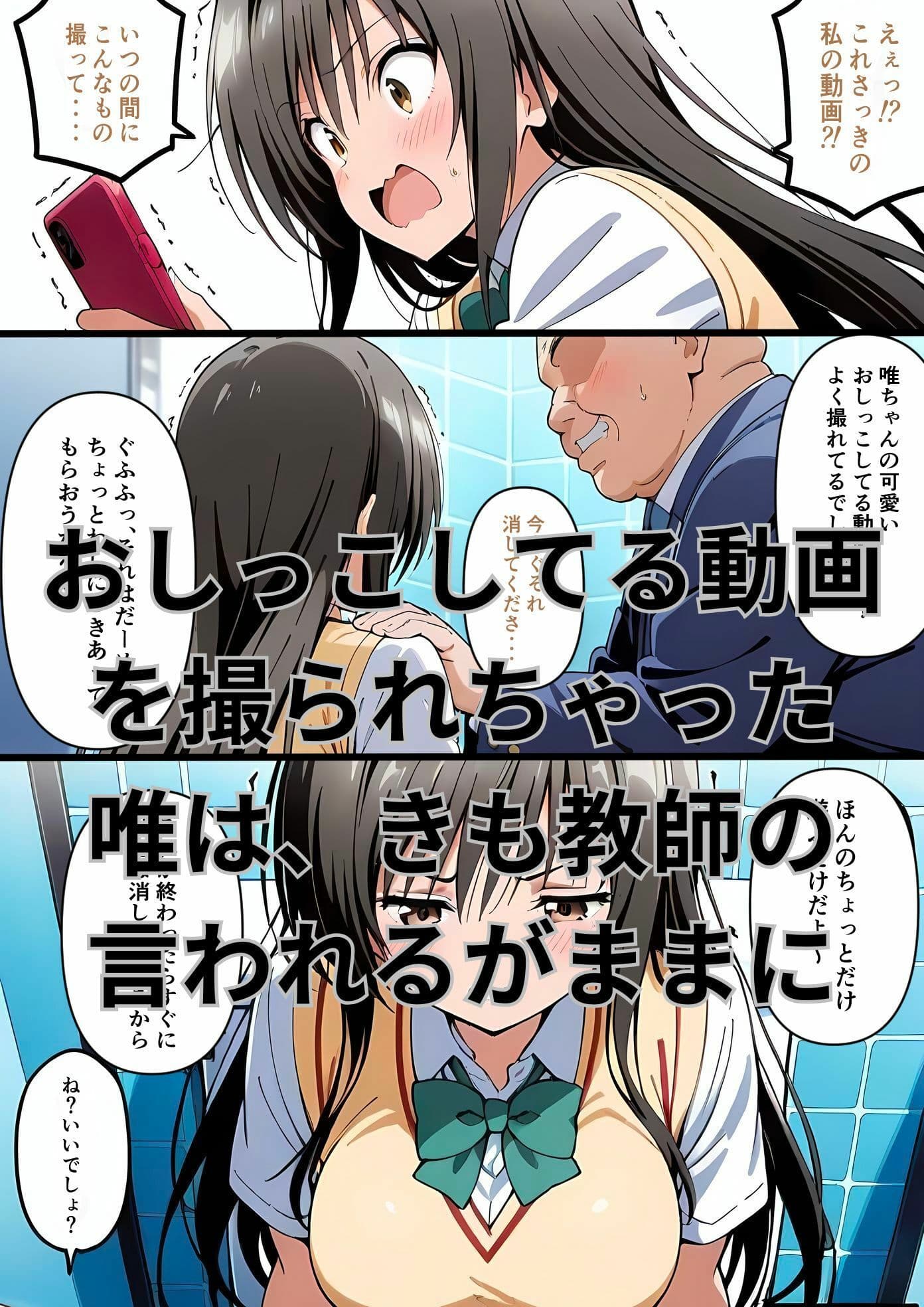 きもいおじさんにハレンチの気持ちよさをわからされちゃった小◯川唯のサンプル画像3