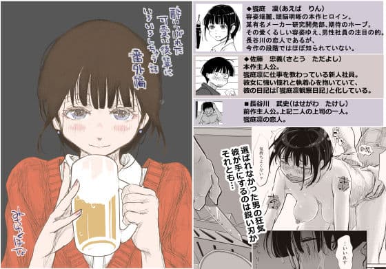 酔いつぶれた可愛い後輩にいろいろしちゃう話  番外編の表紙
