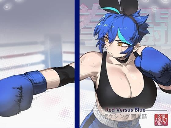 RED VERSUS BLUEの表紙