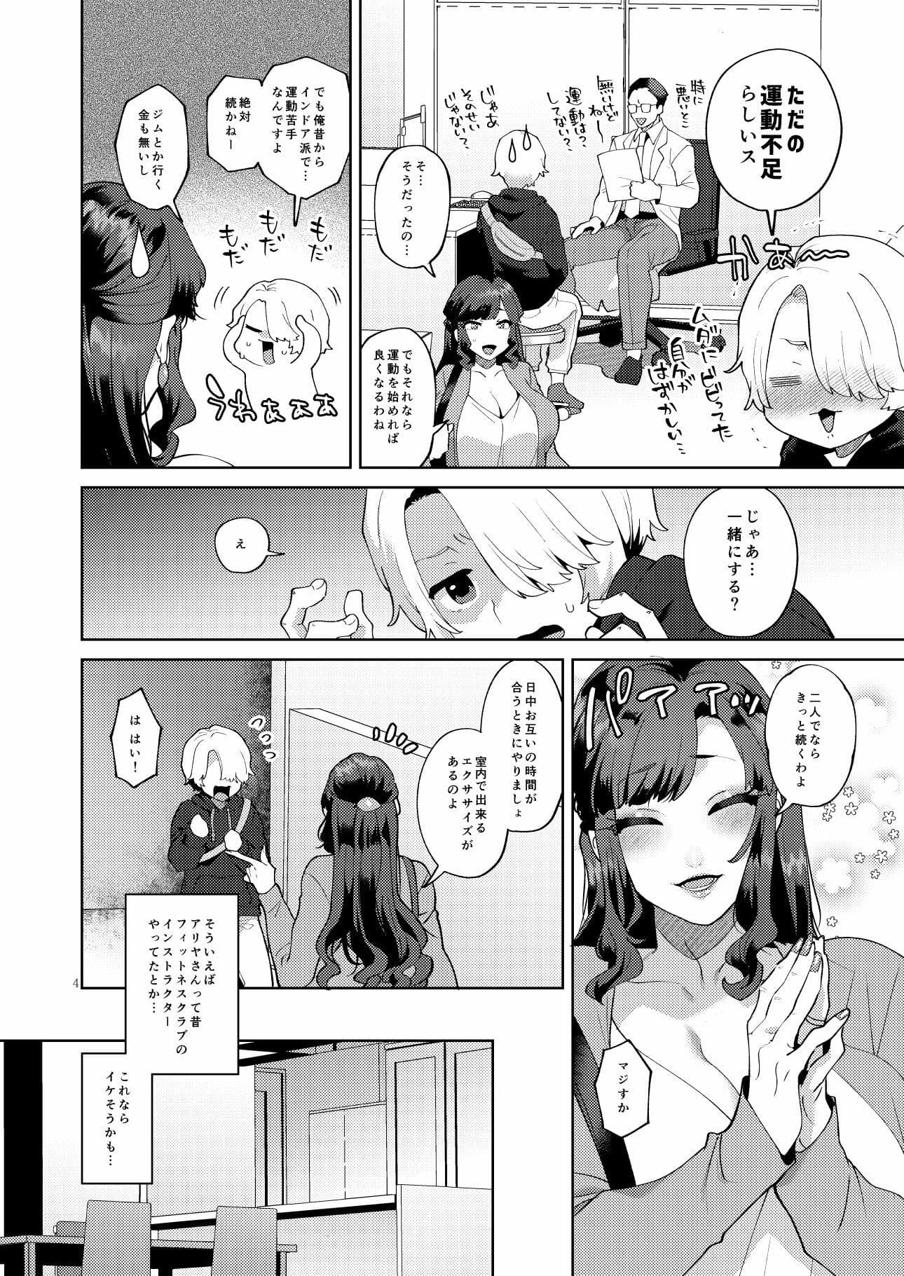 シーメール奥さんとセックスワークアウトのサンプル画像3